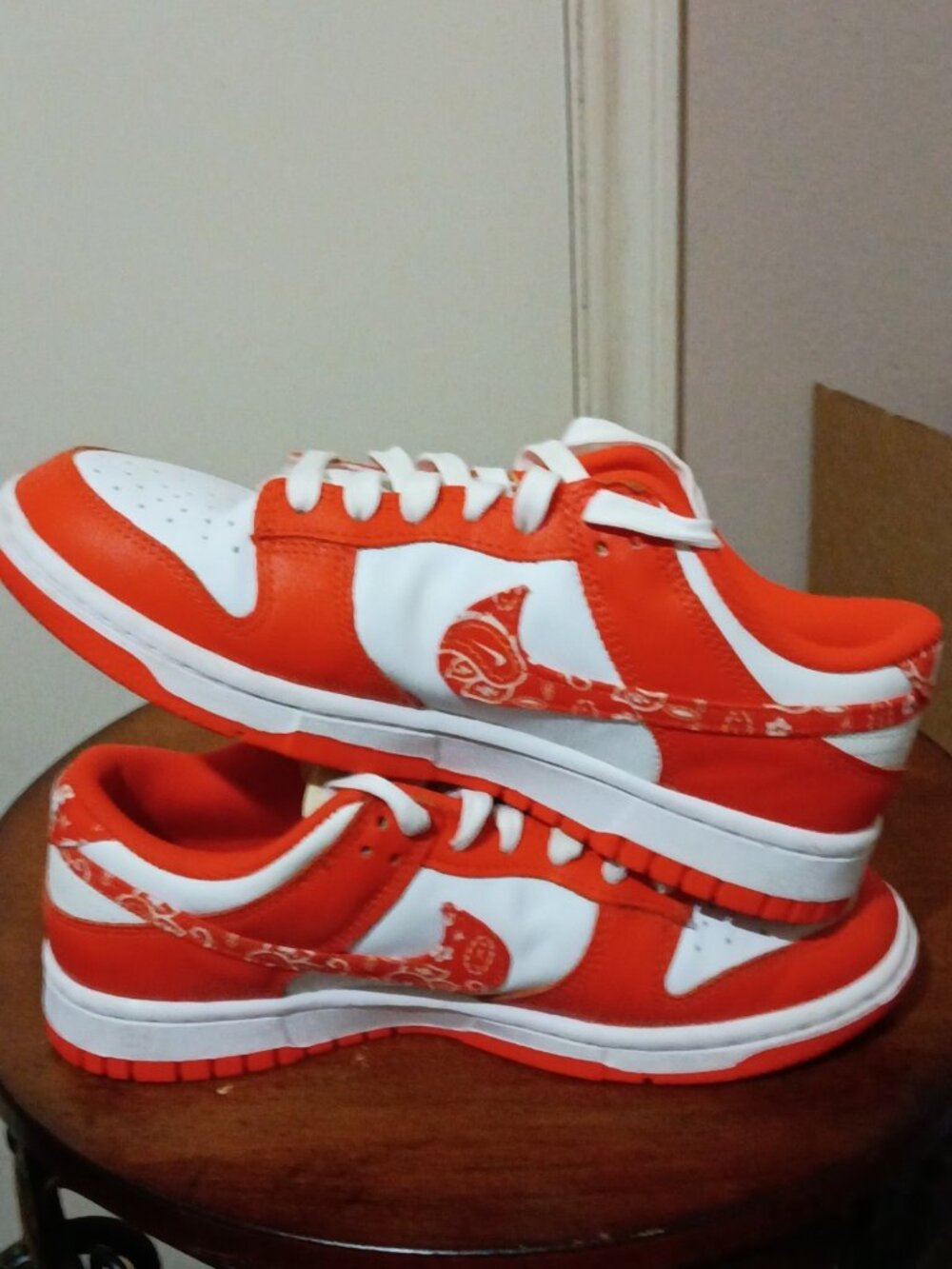 Nike Dunk Low Essential Paisley Pack Orange Women's Size 8 - DH4401-103 - Picture 11 of 14
